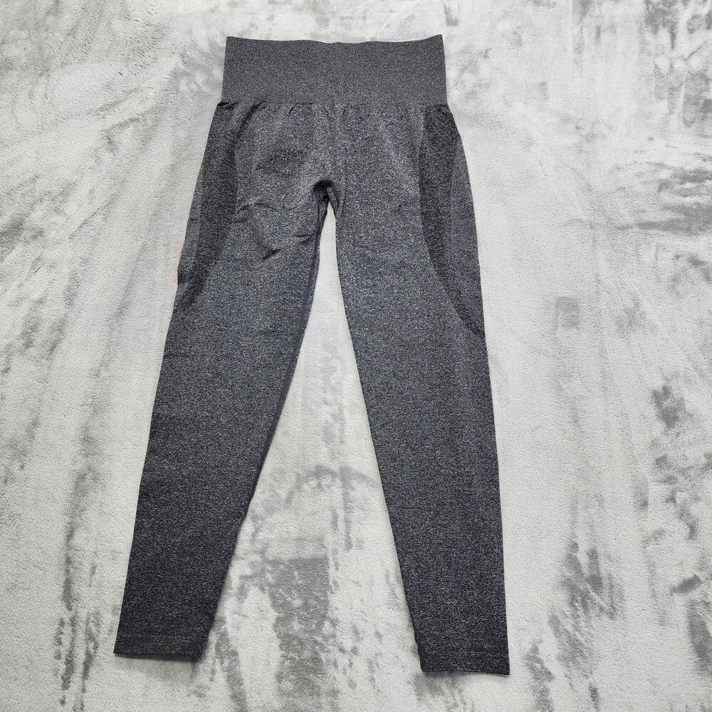 NVGTN Leggings Womens L Gray Curve Seamless Contour Ankle Stretch Workout Yoga